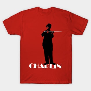 Chaplin the flute player T-Shirt